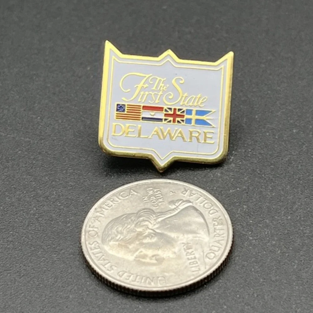 Delaware The First State‎ USA Lapel Hat Pin